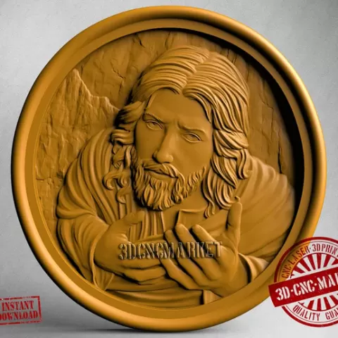 Jesus Stl, Jesus 3d Figure, Stl, 3d Printer Stl Files, 3d Printing Stl, Best Stl, Stl Files, Stl File 3d Printing