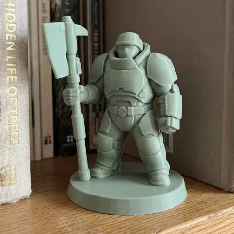Sci-Fi Heavy Trooper 🚀🪓