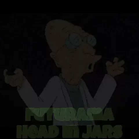 Futurama Head in a Jar