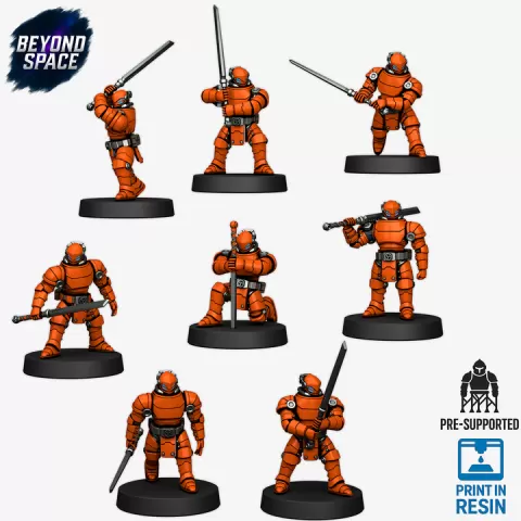 Araashi Guardsman - Assault Loadout by Beyond Space Studios