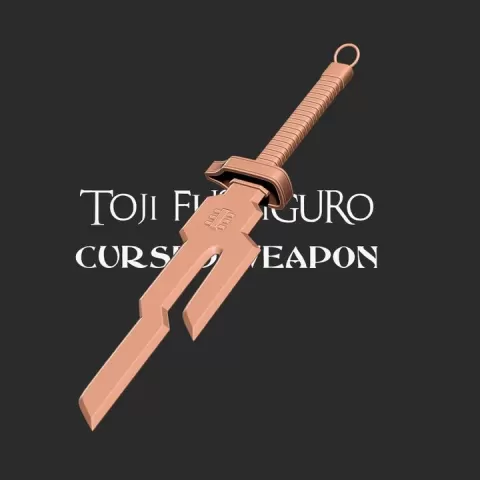 Toji Fushiguro Weapon Inverted Spear of Heaven 3D print model by Printhub