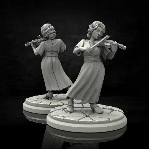 The Violinist - The Cult of the Unspeakable One by Adaevy Creations