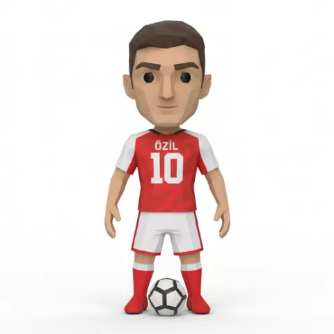 Mesut Özil, football, soccer, player, athlete, sport, goal, dribble, striker, jersey, collectible