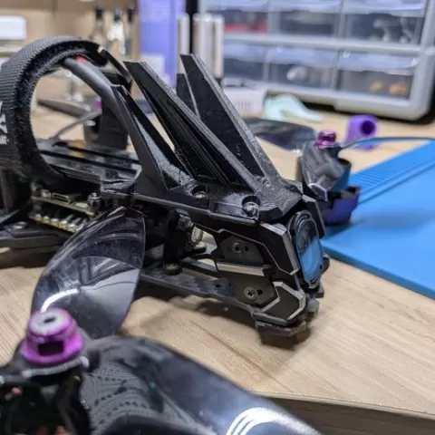Geprc Vapor ,Horn of Spades, lipo guard, Bumper, TPU