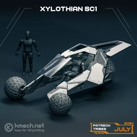 XYLOTHIAN vehicle by Kmech