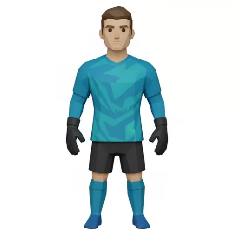 Marc-André ter Stegen, football, soccer, player, athlete, sport, goal, dribble, striker, jersey, collectible