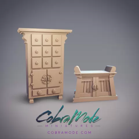 Chest of Drawers and Dresser Furniture (Supportless)