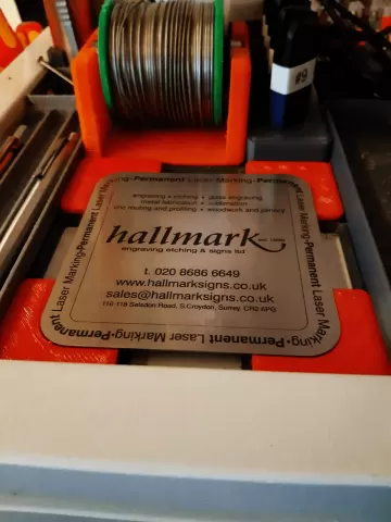 Gridfinity coaster holder for hot drinks