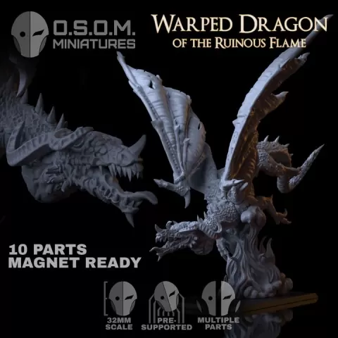 Warped Dragon by OSOM Miniatures
