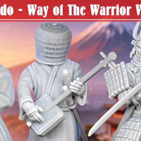 Bushido - Way of The Warrior Vol III Kickstarter by YourNeighborKnight Minis