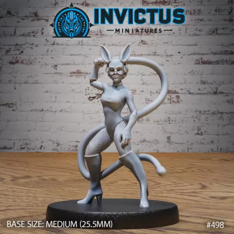 Masked Domina / Evil Seduction Humanoid / Alien Lust Villager / Space Colonist / Cosmic Worker / Invasion Army / Cyberpunk Warrior / Trooper Attack / Settler / Sci-Fi Encounter by Epic-Miniatures
