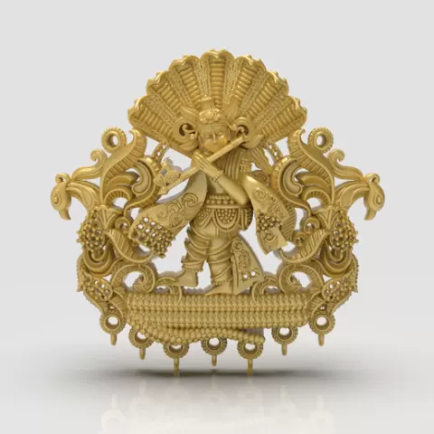 Krishna nagas pendant-1