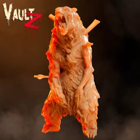 Zombear by Vaultz Miniatures