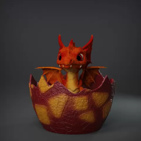 Baby Dragon by Castro3D
