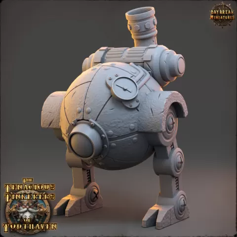 All Terrain Steam Walker_03 - The Tenacious Tinkerers of Todthaven by Daybreak Miniatures