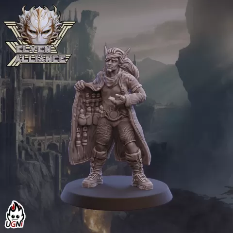 Elf Apothecary - Elven Alliance - Fantasy Football by UGNI Miniatures