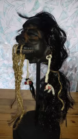 shrunken head - malbel studio