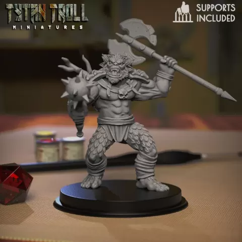 Bug Bear 03 [Pre-Supported] by TytanTroll Miniatures