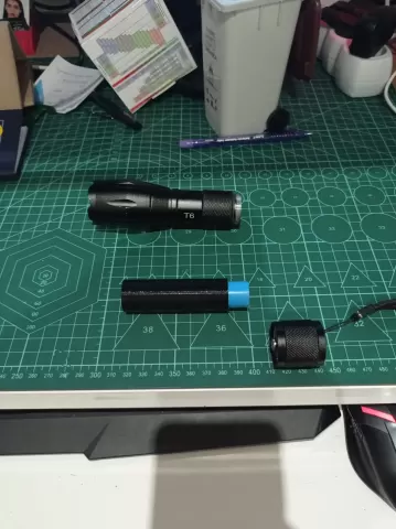 18650 BATTERY ADAPTER FOR XML-T6 TACTICAL FLASHLIGHT