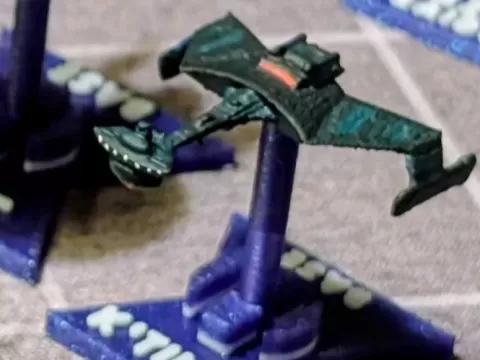 Captain Ship minis for Star Trek: Captain's Chair