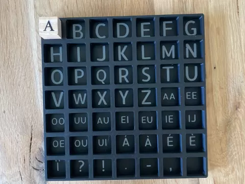 Opbergbox voor kleine stempels