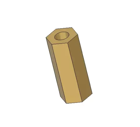 M4 hexagonal Spacer 20 mm length.stl