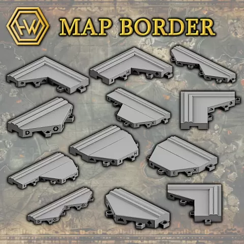 Map Border by Hexworld