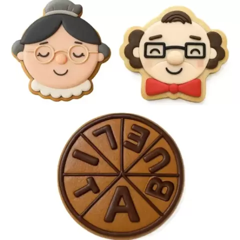 Cortador de galletas (abuelos)