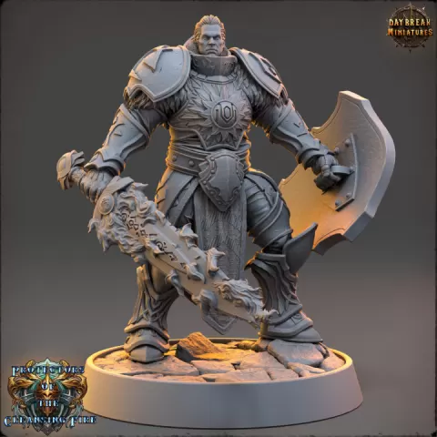 Prince Lysander Del Fiero - The Protectors of the Cleansing Fire by Daybreak Miniatures