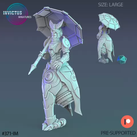 Matrix Queen / War Device Hacker / City Lord / Cyberpunk Warrior / Alien Soldier / Mysterious Colonist / Space Assasin / Cosmic Invasion / Trooper Attack / Human Settler / Sci-Fi Encounter by Epic-Miniatures