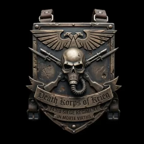 INSIGNIA IMPERIAL PARA DECORACION FANART KORPS OF DEATH