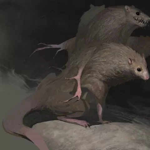Giant rodent horror