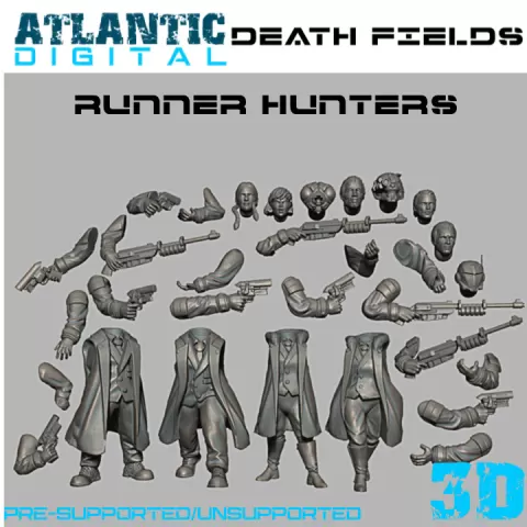 Death Fields Runner Hunters by Wargames Atlantic