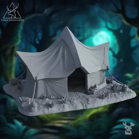 Lizardmen Tent by Taiga Miniatures