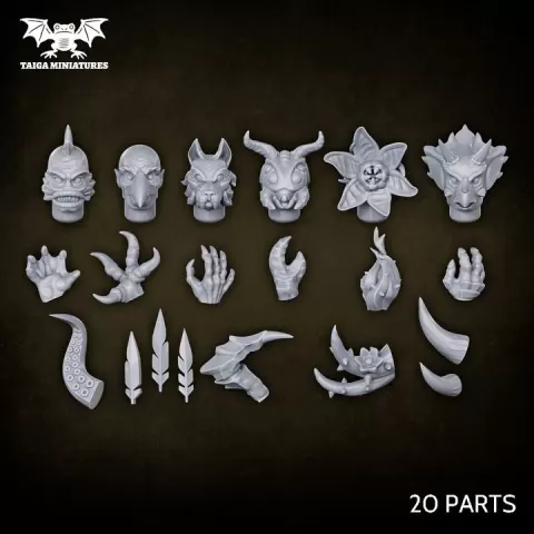 Mutations Bits by Taiga Miniatures