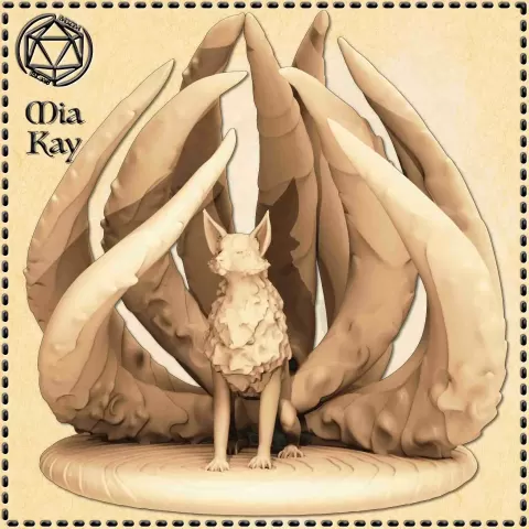 9 Tailed Fox - M3DM