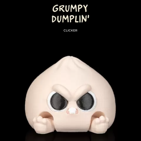 Grumpy Dumplin' - Clicker by Stlflix
