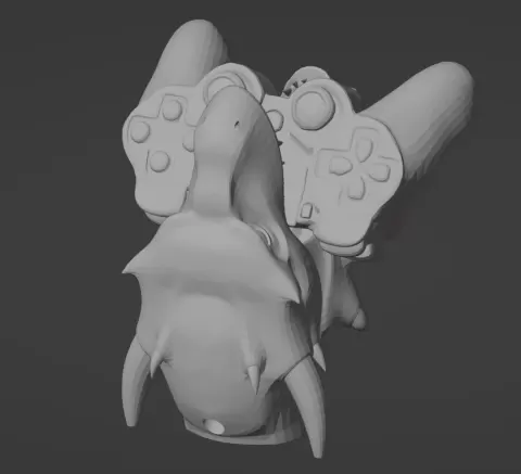 Dragon Head Joystick Holder - Edna Lab