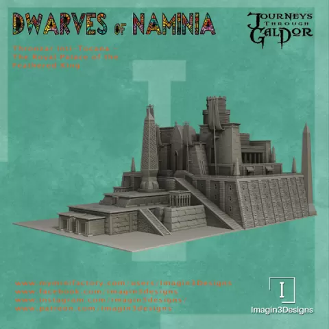 Thronzar Inti-Tocana - The Royal Palace of the Feathered King by Imagin3Designs