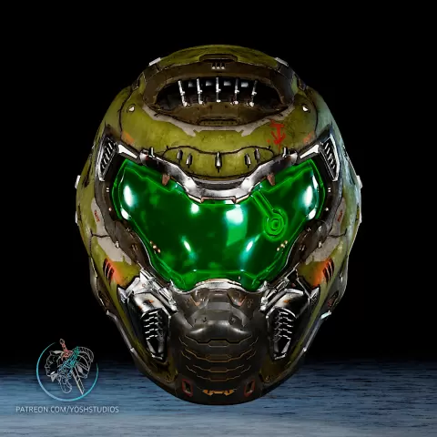Eternal Helmet 3D Printer File STL