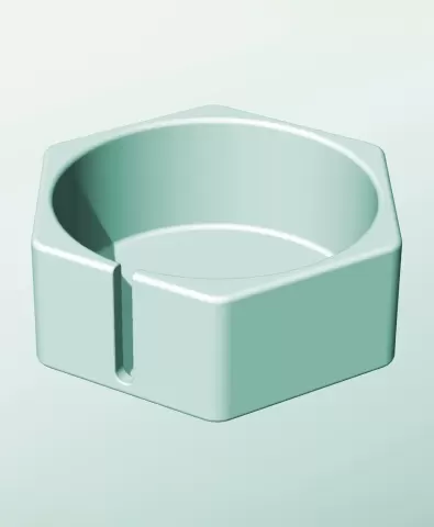 CH162-70-S Slotted container modular stackable module bin box