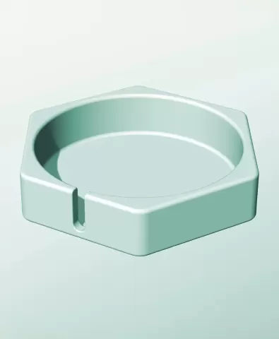 CH162-40-S Stackable slotted component box for creative makers