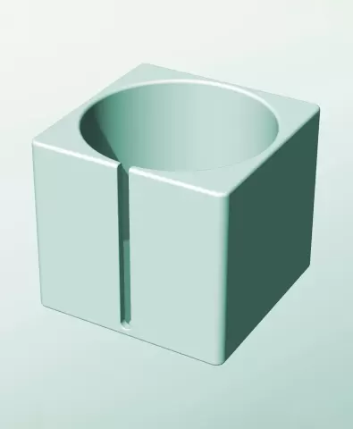 CS162-160-S Stackable slotted component box for creative makers