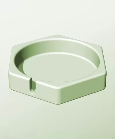 CH128-30-S Stackable slotted bin box module for creative decor