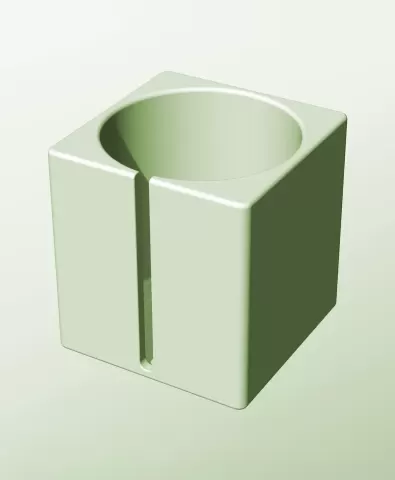 CS128-150-S Slotted container modular stackable module bin box