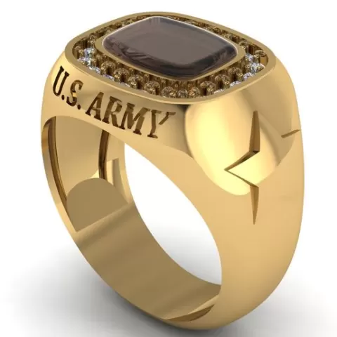 U.S Army Ring 3d Printable Model
