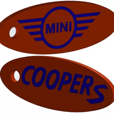 Mini cooper S key ring