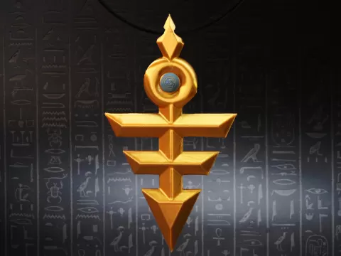 Emperor Key Pendant Inspired by Yu-Gi-Oh! ZEXAL