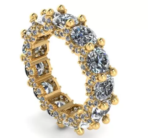 Engagement Dimond ring 3d Printable Model