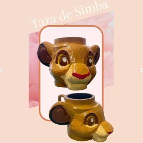 Simba puppy mug